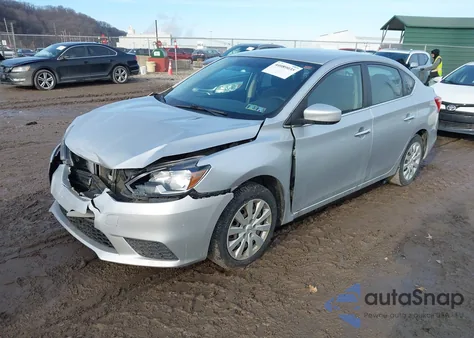 2017 Nissan Sentra Sv из США, поврежденный, VIN 3N1AB7AP2HY269737